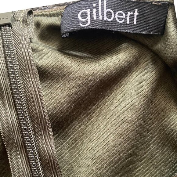 ✨ Olive Green Bodycon Slip Dress by Gilbert – Size M | Sleek & Sultry - Picture 6 of 7